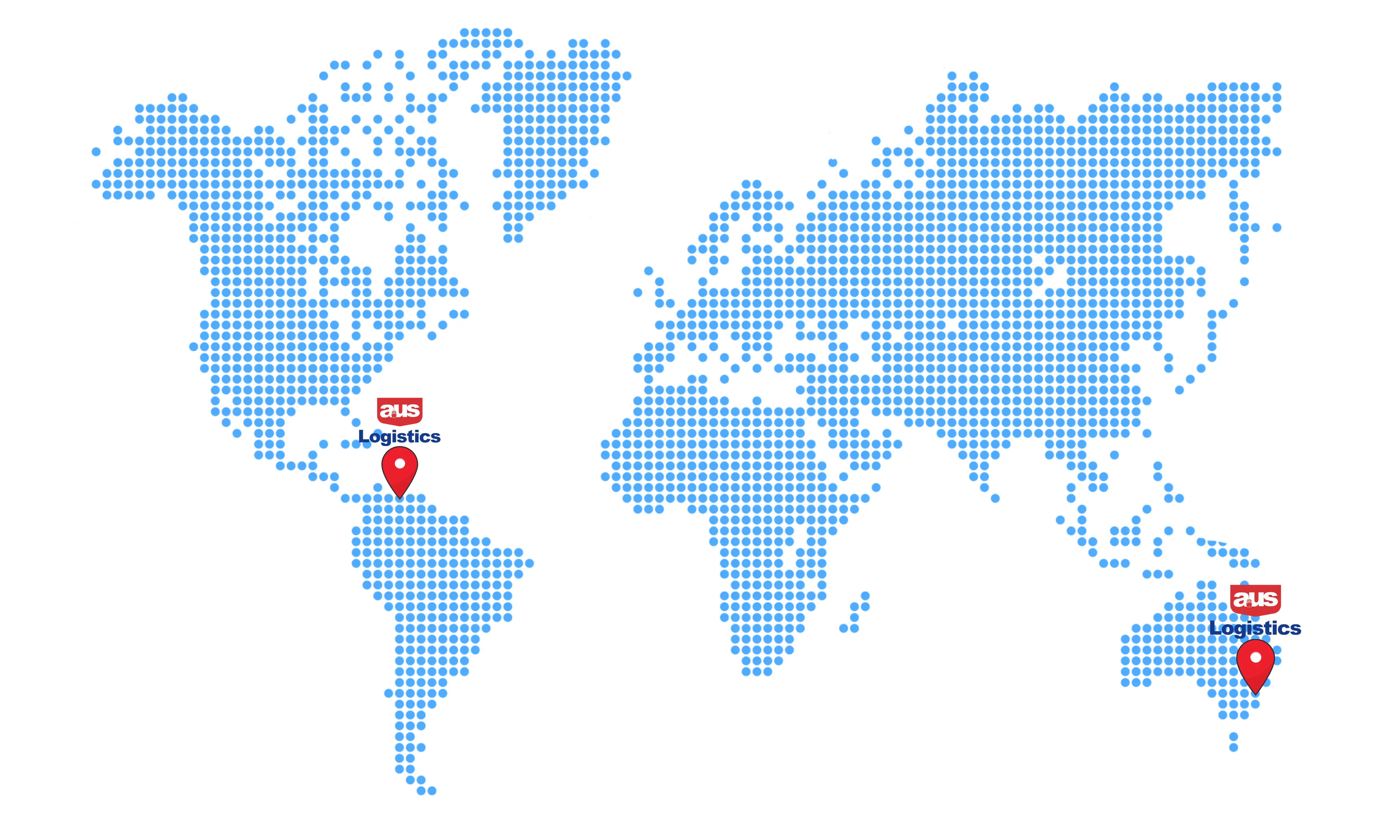 Mapa AUS Logistics